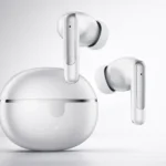 AirDops Elite Wireless Earbuds with ENC, Quad Mic, Bluetooth 5.3, 12H Playback Bluetooth Headset (White, True Wireless)