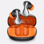 SuperPods TWS Earbudsb 40H Playtime | Wireless Earbuds with 3D Spatial Soundstage Bluetooth Headset (Orange, True Wireless)